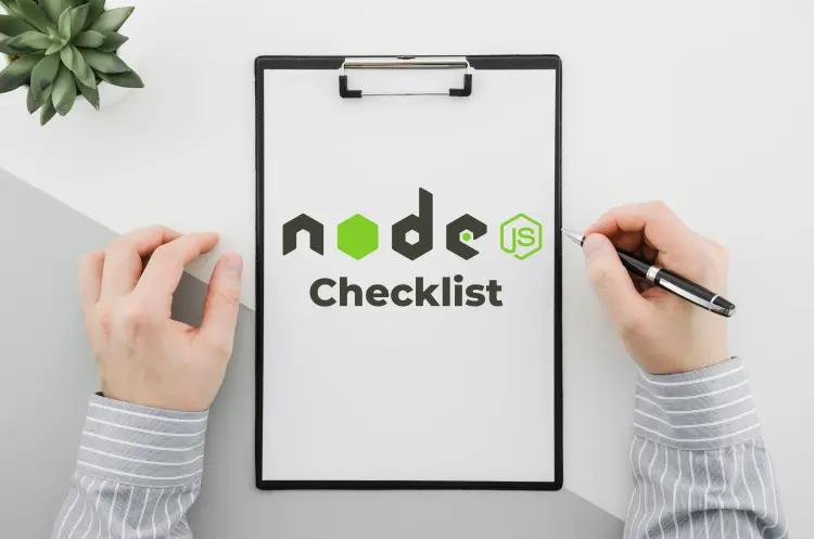 NodeJS Checklist