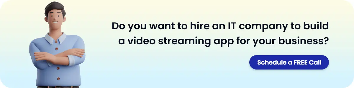 Video Streaming App CTA