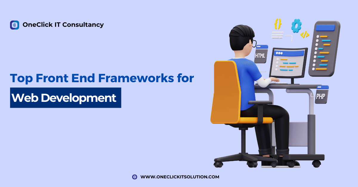 Top Front end Frameworks for Web Development